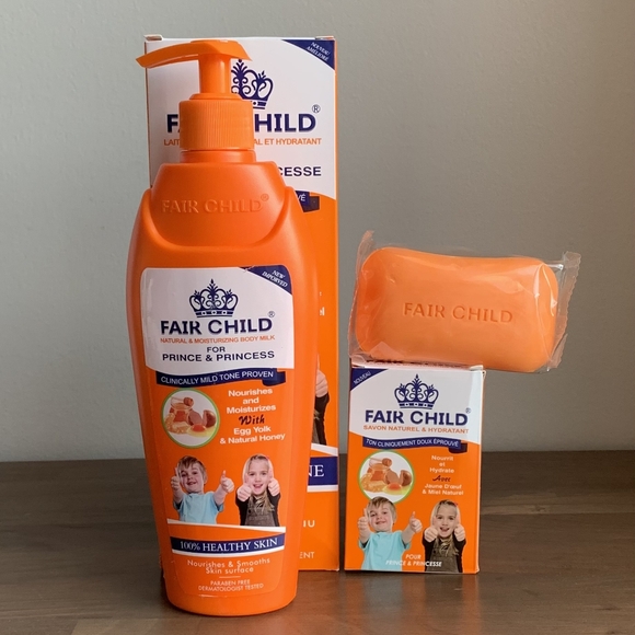 Fair child natural with egg yolk+ honey body lotion & 1 soap Kid+teens - Picture 1 of 1